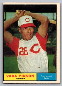 1961 TOPPS #110 VADA PINSON REDS - Picture 1 of 3