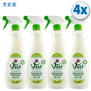 CHANTE CLAIR Vert Sgrassatore Ecodetergente, Fettlöser Öko, 4x 625 ml - Bild 1 von 1