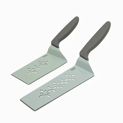 Juego de 2 cuchillos para rebanar y servir Kuhn Rikon con fundas K65363 NUEVO Foto 1 de 3