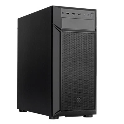 Silverstone FA513 FARA 513 Mid Tower ATX Case (Black) - Image 1 of 4
