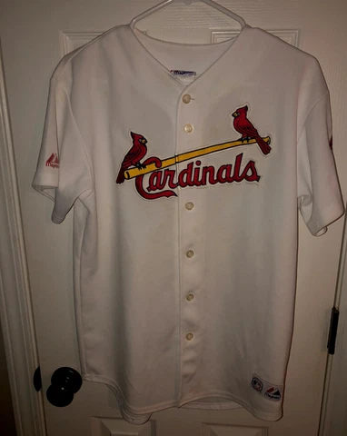 Albert Pujols St Louis Cardinals Jersey 2006 World Series Champions Patch -XL Cover