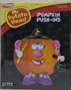 Halloween Mr Potato Head Pumpkin Push In Witch Costume 12 Parts NIB - Picture 1 of 1
