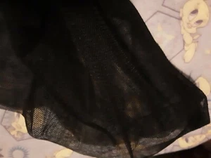 Fabric Black Mesh 72 L X 60 W - Picture 1 of 2