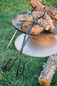 Fire Tongs (Gen3) with FREE Canvas Bag! The Log Grabber For Aussie fireplaces - Picture 1 of 12