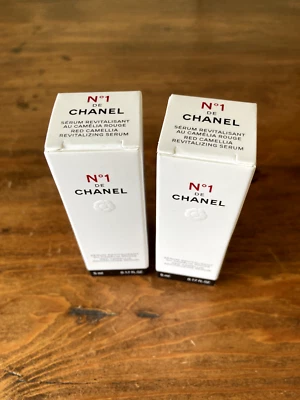 Chanel -  2 x Chanel N°1 Red Camellia Revitalizing Serum a 5ml neu - Bild 1 von 4