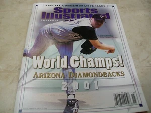 Sports Illustrated 2001 World Series Arizona Diamondbacks World Championship Ed - Picture 1 of 10