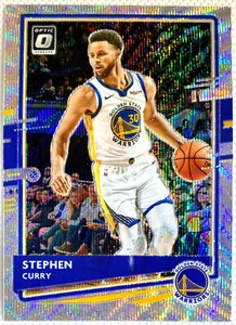 2020-21 Donruss Optic Stephen Curry Silver Wave Prizm Card #17 NBA Warriors - Picture 1 of 2
