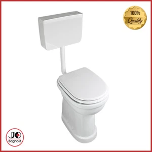 Wc Bidet Combinato Multifunzione in Ceramica per Disabili Terza Età a Terra H50 - Foto 1 di 8