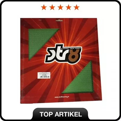 Racinggitter Str8 30x30cm fine neon green for scooters, motorcycle - Image 1 of 3