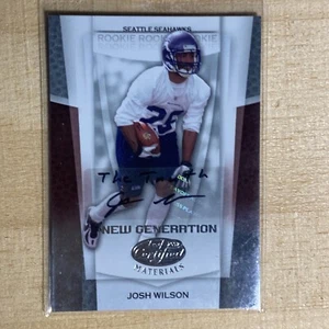2007 Leaf Certified Materials New Generation /399 Josh Wilson Rookie Auto RC - Bild 1 von 6