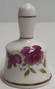 English Fine Bone China Co England Lady Eleanor Violet Pattern Bell Mini 5.5cm - Picture 1 of 6