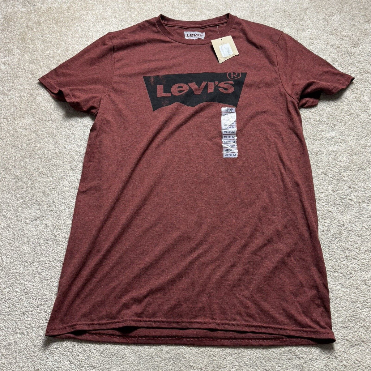 Bebe Meses Camiseta Levi's Para Bebé Algodón Orgánico Con Logo
