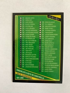 2013-14 O-Pee-Chee Black Rainbow #497 Checklist 074/100