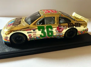 M&M's Vintage 1998 Racing Champions Nascar Gold #36 M&M Collector 1:24 Race Car - Picture 1 of 7