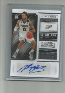 2018-19 PANINI CONTENDERS DRAFT PICKS #114 VINCENT EDWARDS      AUTO   C24A
