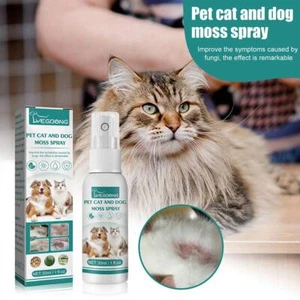 Pet Wound Spray Moss Spray Promote Healing Itch Relief Dog For Cat Spot Hot NEW - Picture 1 of 12