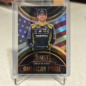 RYAN BLANEY 2024 PANINI SELECT RACING AMERICAN PRIDE INSERT #15 BLACK PRIZM 1/1 - Picture 1 of 2