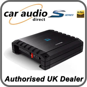 Alpine S-Series S2-A36F 4 Channel Class D Car Speaker/ Subwoofer Amplifier - Picture 1 of 4