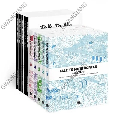 Talk To Me In Korean 1-5 Set Study Korea Kpop Language Learn Kbeauty - Image 1 of 4