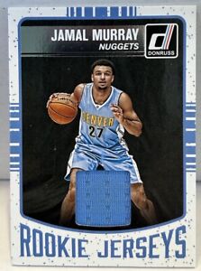 2016 Donruss Rookie Jerseys  Jamal Murray  Jersey / Patch  Denver Nuggets #6