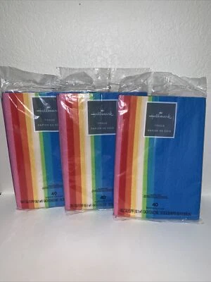 Hallmark Bulk Tissue Paper 120-Sheet: Rainbow Multi Colors For All Occasions - Image 1 of 3