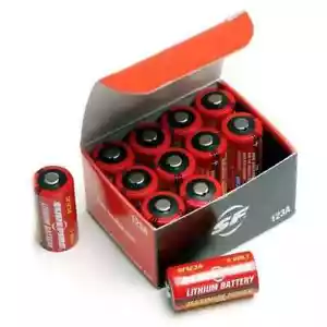 SureFire  CR123A 123A 3 Volt Lithium Batteries - 12 Pack! Brand New! - Picture 1 of 1