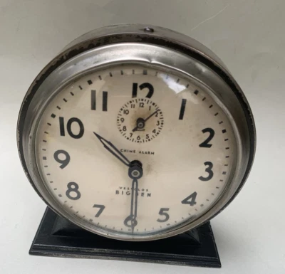 1930-е Старинный Westclox Биг Бен Перезвон Будильник Ретранслятор Часы Время И Удар - Изображение 1 из 4