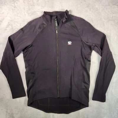 Pearl Izumi Cycling Jacket Womens XL Black Long Sleeve Riding Full Zip Biking - Image 1 of 4