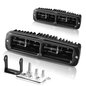 2X 6inch Single Row LED Work Light Bar Pods Spot Driving Fog Lamp Offroad Truck - Picture 1 of 11
