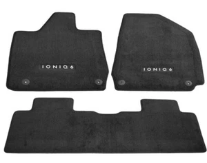 Alfombrillas OEM 2023-2025 Hyundai IONIQ6 Sedán, JUEGO DE 4, KLF14AC000 - Imagen 1 de 1