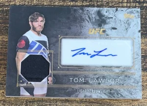 Tom Lawlor Autographed Relic 2016 Topps UFC Top Of The Class - Picture 1 of 2