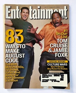 Entertainment Weekly Magazine Tom Cruise Jamie Foxx August 6, 2004 - Imagen 1 de 1
