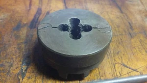 Whitworth BSW 3/8" x 16, botón de troquel elástico derecho OD 2 3/4" + guía de roscado, P&N - Imagen 1 de 1