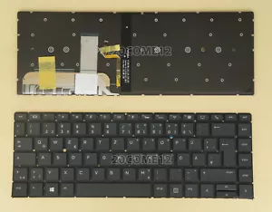 New For HP EliteBook Folio x360 1040 G5 Keyboard Backlit German Deutsch Tastatur - Picture 1 of 2