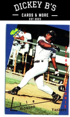 1993 Classic Best Gold #3 Lyle Mouton Albany-Colonie Yankees - Image 1 of 2