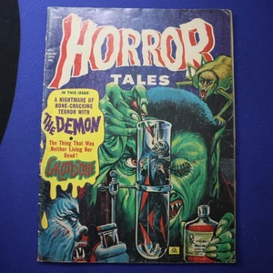 HORROR TALES V.4 #5 (August '72) Eerie Pub - Rare G/VG cond - Bild 1 von 3