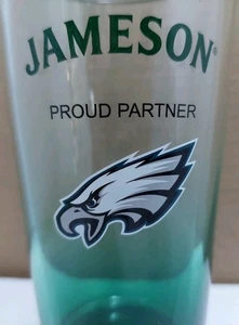 Philadelphia Eagles Proud Partners Jameson Irish Whiskey Pint Glass 6" Tall - Picture 1 of 10