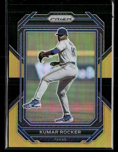 2023 Panini Prizm #16 Kumar Rocker Black Gold Prizms #/5 - Picture 1 of 2
