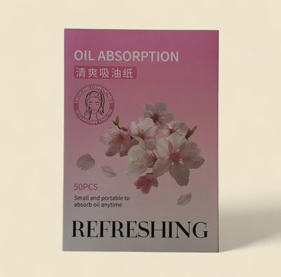 EASY OIL ABSORBING SHEETS 1 pc 50 SHEET - Image 1 of 2