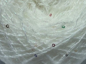 Job lot knitting crochet yarn wool 3x Cake Luxury Sparkle Sequins MOHAIR KL941A - Picture 1 of 4