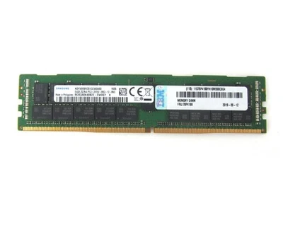 IBM 78P4199 64GB DDR4 2666MHZ RDIMM MEMORY P9 8q - Image 1 of 3