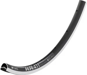 RR 411 Rims - DT Swiss RR 411 Rim - 700, Rim, Black, 32H, Asymmetric - Rims - Picture 1 of 1