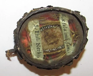 Reliquiar RELIC RELIQUARY SAN Philp Neri Philipp Neri - Bild 1 von 5