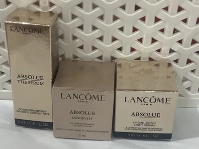 LANCOME ABSOLUE 3 Piece Set - Brand New - image 1 of 2