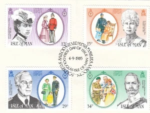 SSAFA GB Isle of Man Used 1985 ON PIECE (150204) - Picture 1 of 1