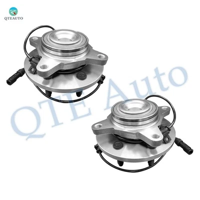 Par de 2 conjuntos de cojinetes de cubo de rueda delantera para Lincoln Navigator 2002-2006 tracción trasera Foto 1 de 4