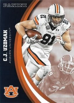 C.J. Uzomah 2016 Panini Auburn Tigers Team Collection - #12 - Image 1 of 2