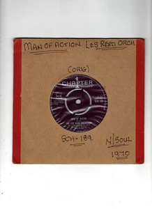 LES REED ORCH - MAN OF ACTION "PIRATE RADIO THEME".UK ORIG 1970 N/SOUL 7".N/MINT - Bild 1 von 4