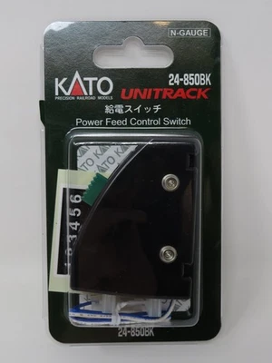 Interruptor de control de alimentación de alimentación Kato UniTrack N 24-850BK para paquete de alimentación estándar SX Foto 1 de 2