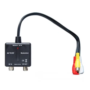 Tragbarer AV zu RF Modulator M03 für NTSC Kanäle mit exquisitem Design - Bild 1 von 10